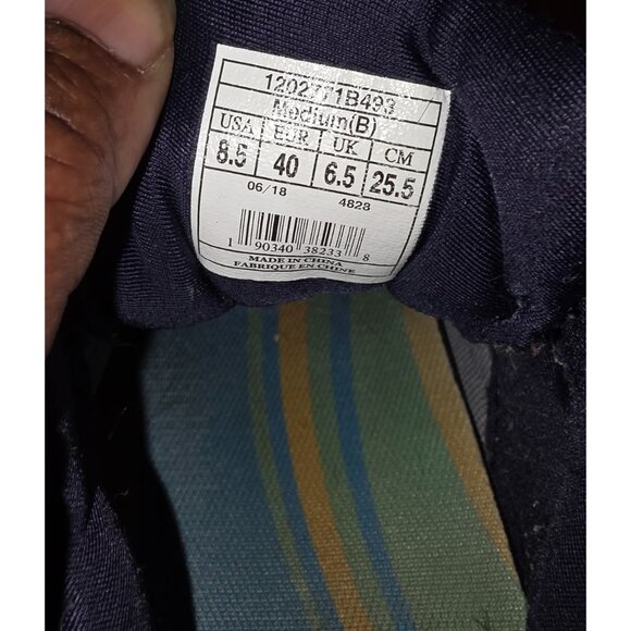 Brooks Ghost 13 Women's Running Shoes Size 8.5 Navy & Teal Mesh Upper Cushioned - Picture 7 of 8